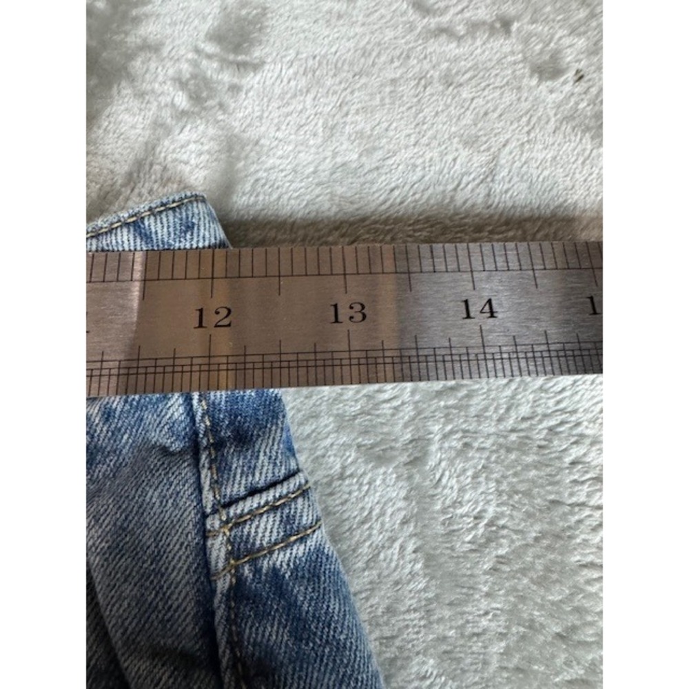 H&M Jeans Womens 2 Divided Wide Leg High Waisted Light Wash Denim 0814631023 - Picture 3 of 9
